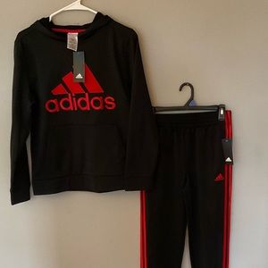 Boys Adidas track suit